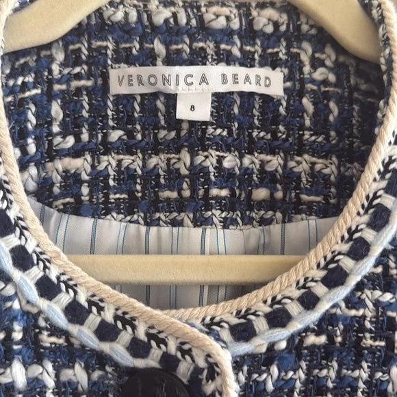 Veronica Beard BRIM Jacket Size 8 - Picture 5 of 7